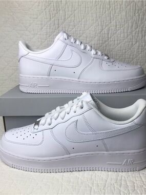 Nike Air Force 1 '07 Shoes Men’s SZ 10.5 White CW2288-111